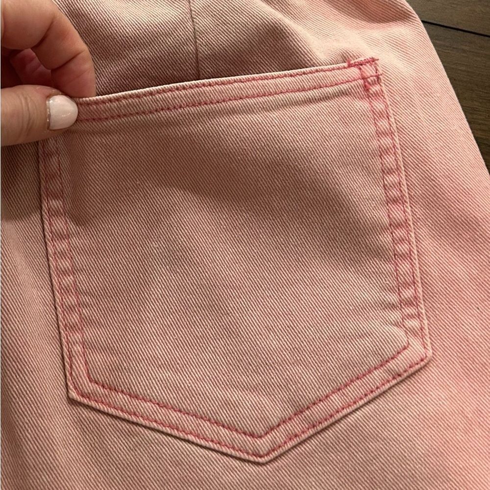 POL High Rise Cotton Shorts Size Small Lot of Two Pink and Green - Picture 9 of 16
